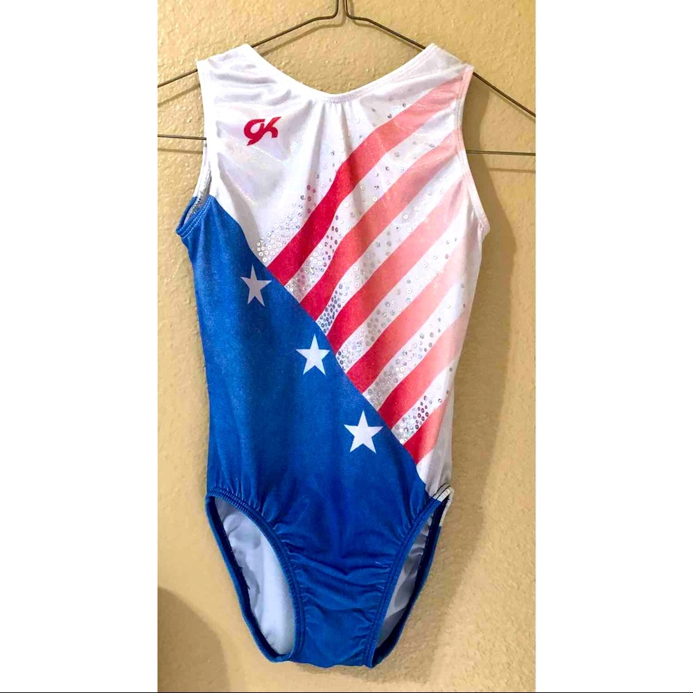 American Dream - GK Elite Limited Edition gymnastics leotard-CL